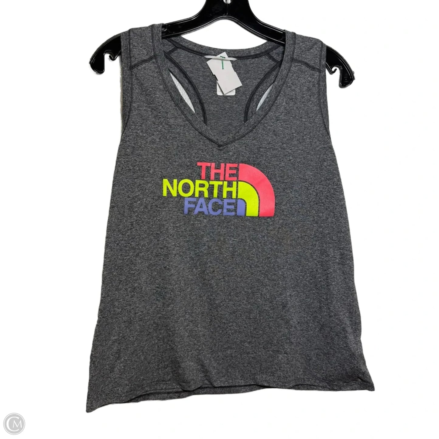 Athletic Tank Top By The North Face In Grey, Size: L