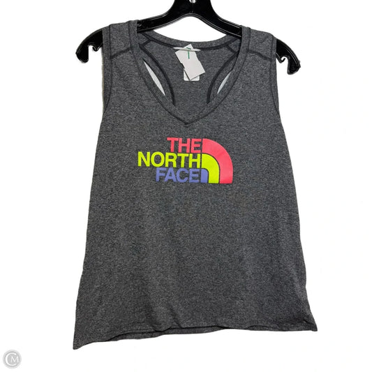 Athletic Tank Top By The North Face In Grey, Size: L