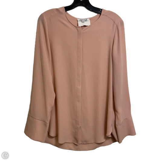 Top Long Sleeve By Rose And Olive In Pink, Size: S