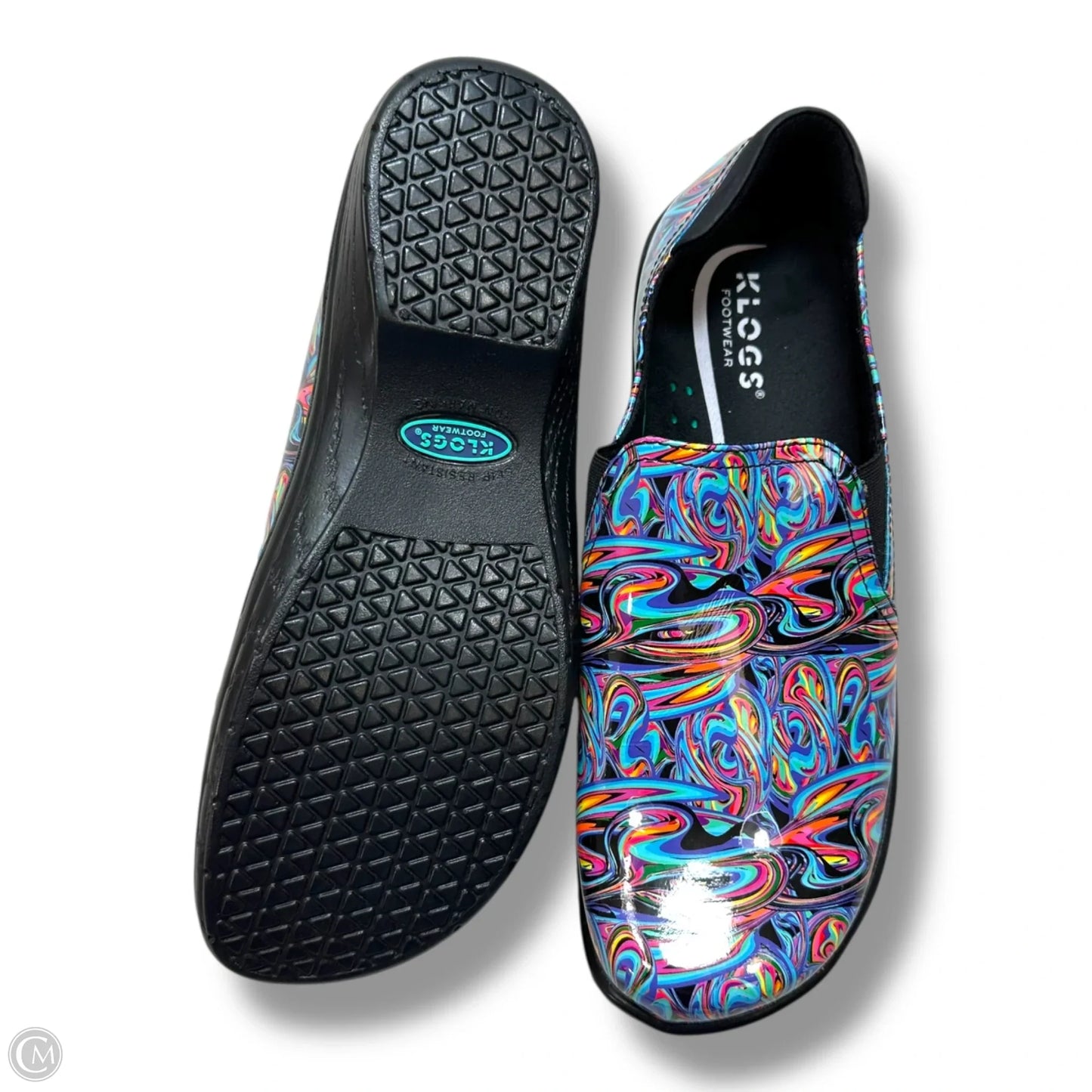 Shoes Flats By Clothes Mentor In Multi-colored, Size: 11