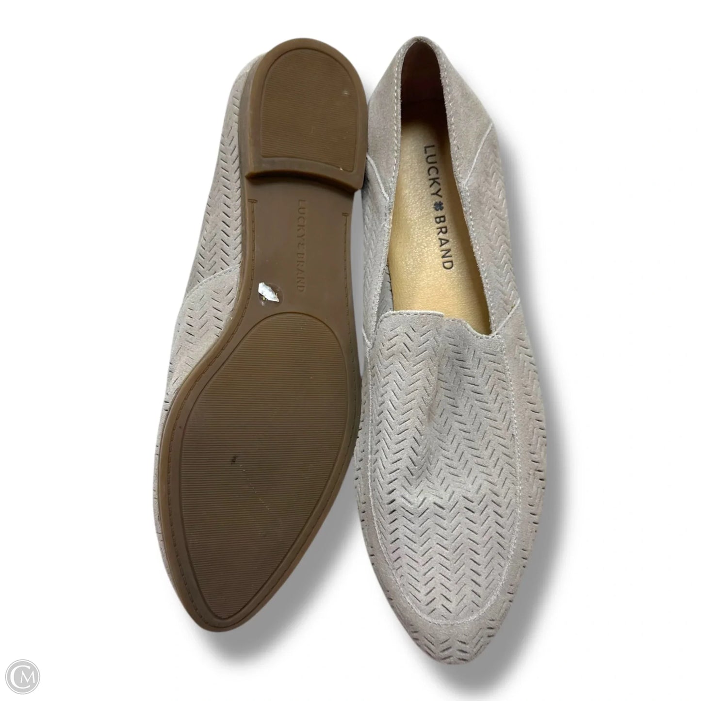 Shoes Flats By Lucky Brand In Beige, Size: 9