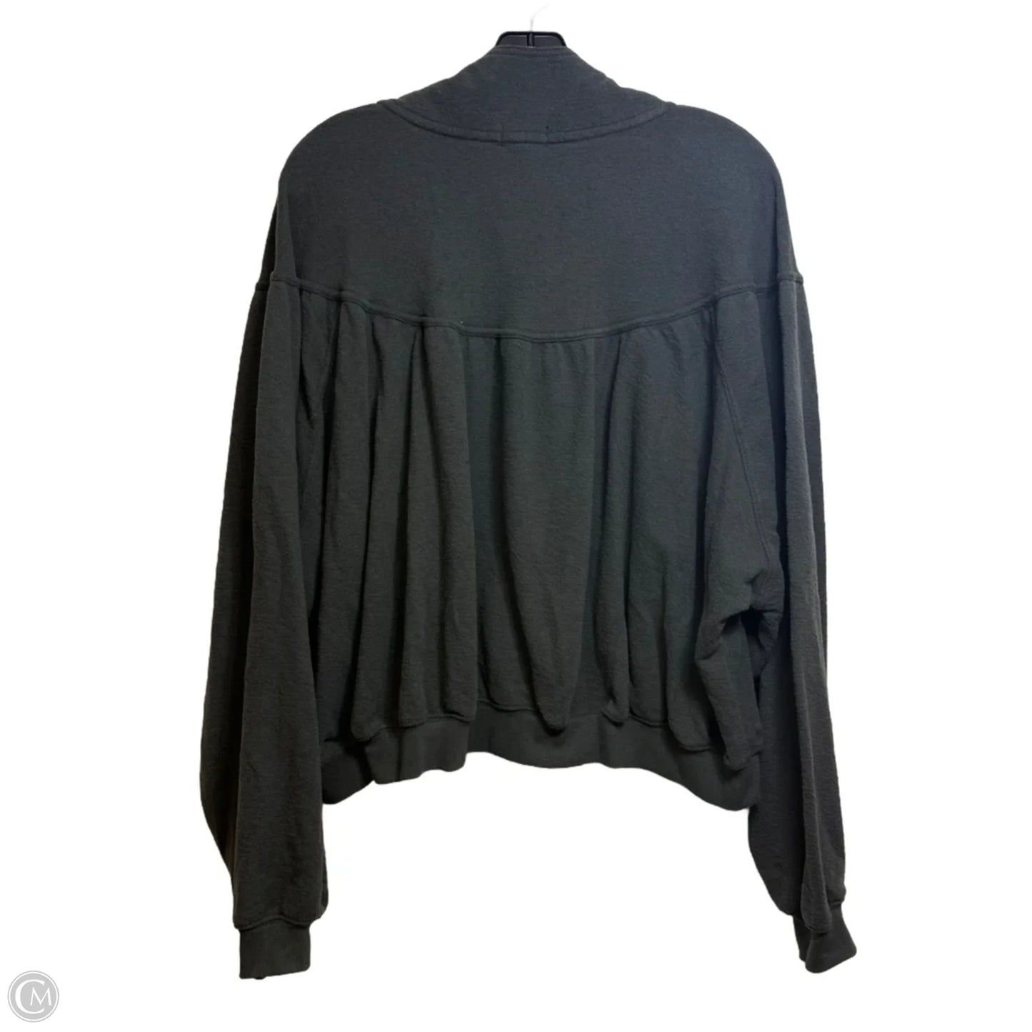 Top Long Sleeve By Aerie In Grey, Size: L