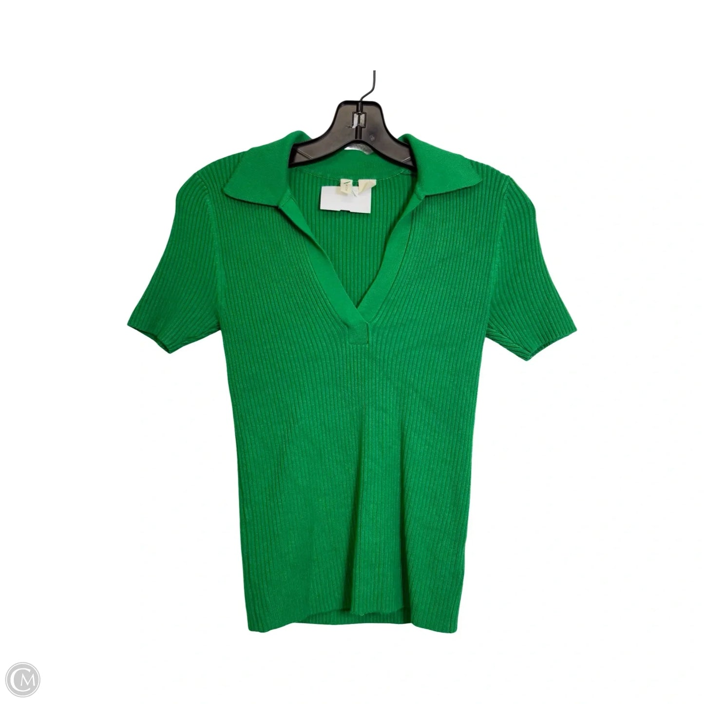 Sweater Short Sleeve By Moth In Green, Size: Xs