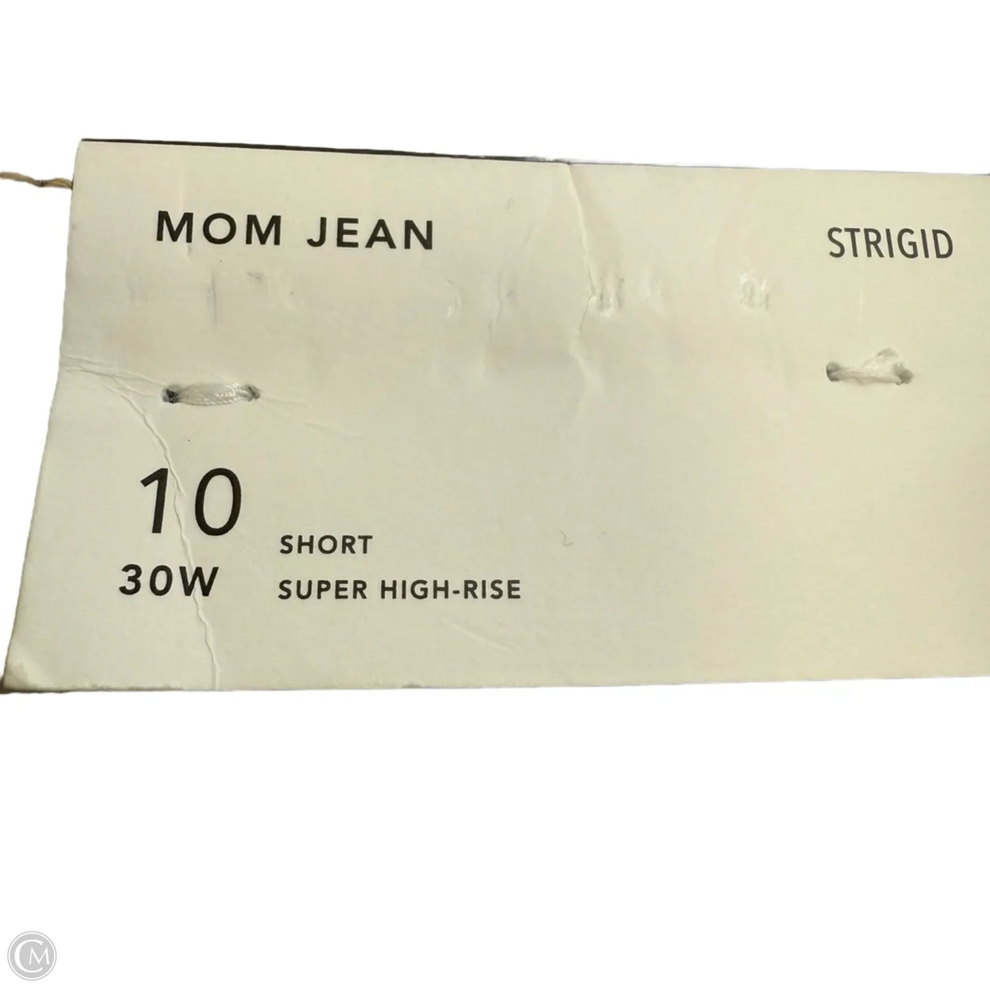 Jeans super high rise mom Jean By American Eagle In Blue Denim, Size: 10