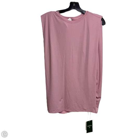Athletic Top Short Sleeve By Halara In Pink, Size: M