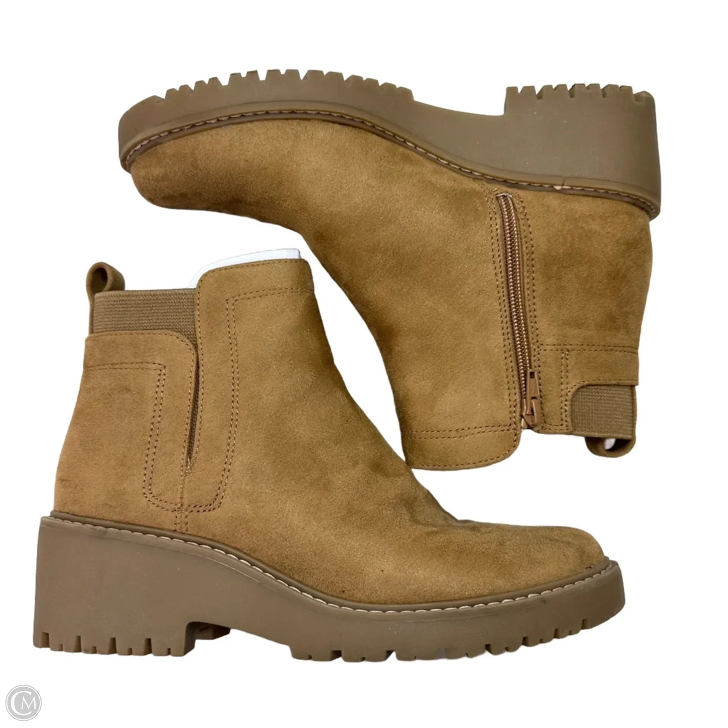 Boots Ankle Flats By White Mountain In Tan, Size: 8.5