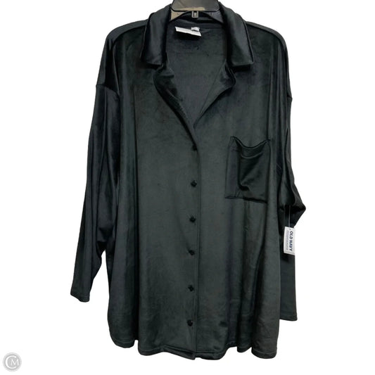 Top Short Sleeve By Old Navy In Black, Size: 3x