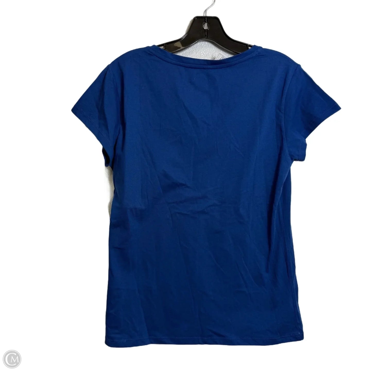 PJ SET Top Short Sleeve & pajama pants set By Vera Bradley In Blue, Size: Xl