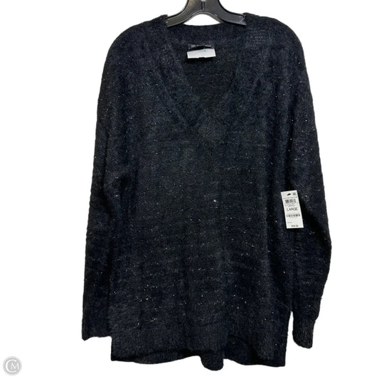 Sweater By Inc In Black, Size: L