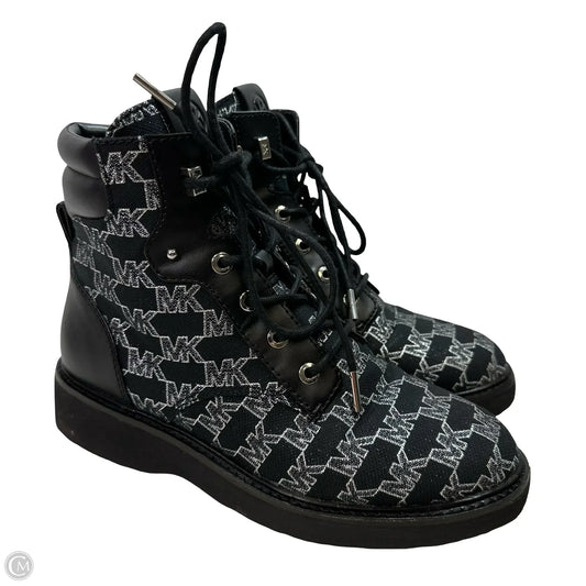 Boots Ankle Flats By Michael By Michael Kors In Black, Size: 9