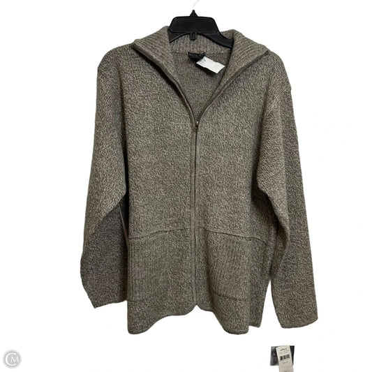 Cardigan By Clothes Mentor In Brown, Size: Xl