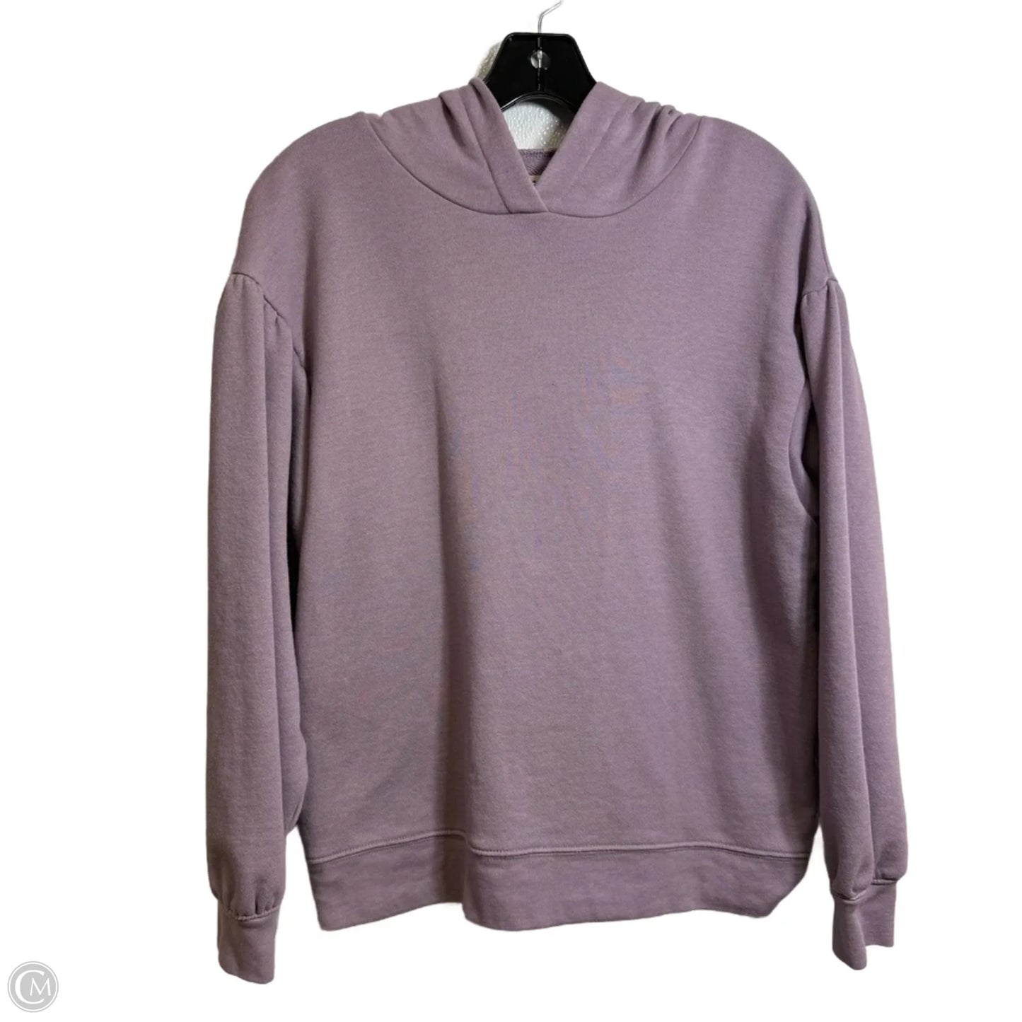 Sweatshirt Hoodie By Madewell In Purple, Size: S