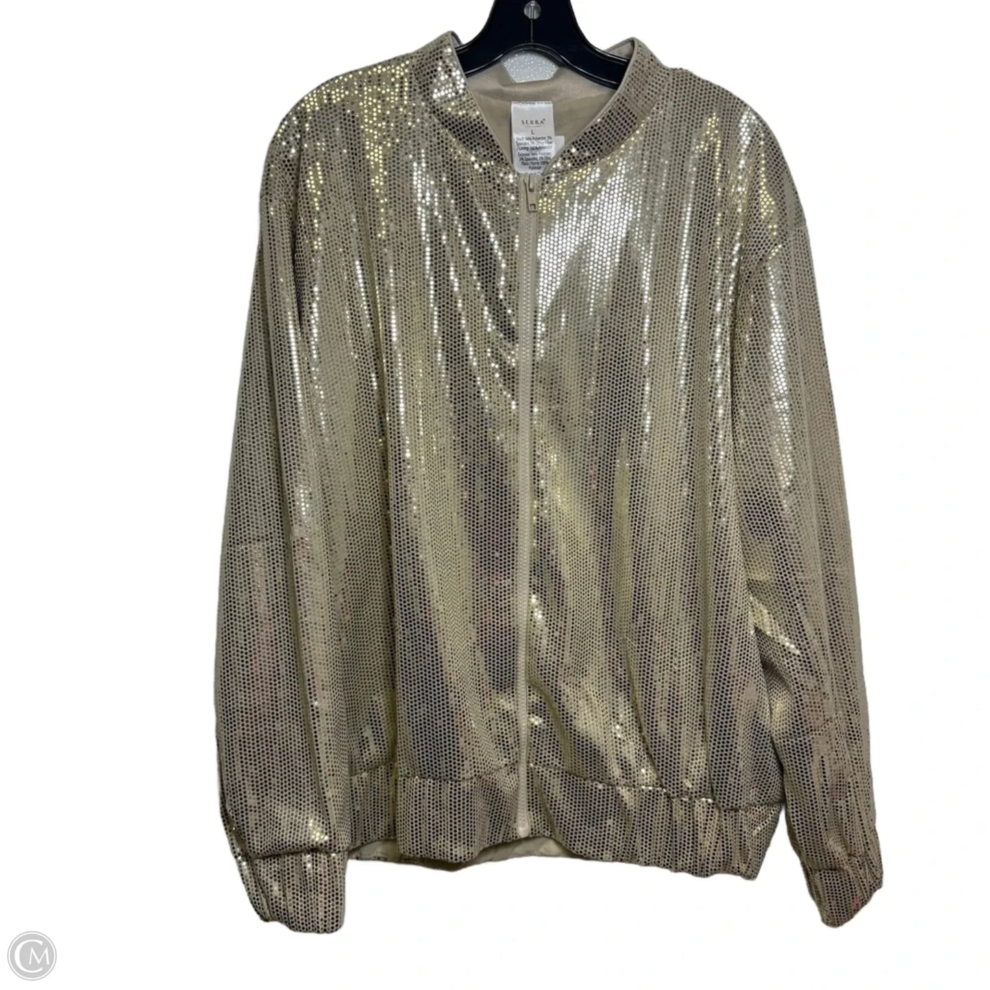 Jacket Other By Serra In Gold, Size: L