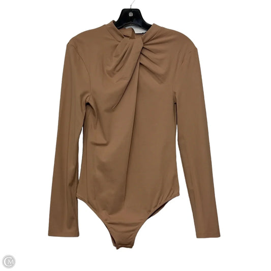 Bodysuit By Zara In Tan, Size: L