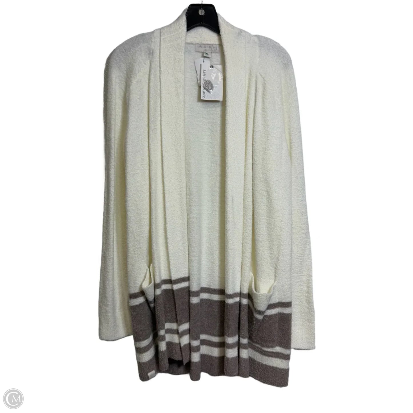 Cardigan By Barefoot Dreams In Ivory, Size: M