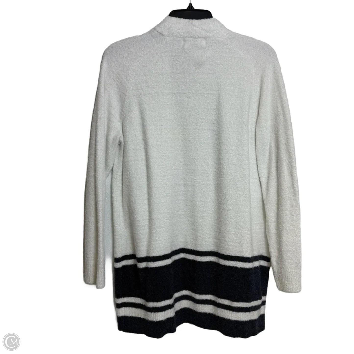 Cardigan By Barefoot Dreams In White & Yellow, Size: L