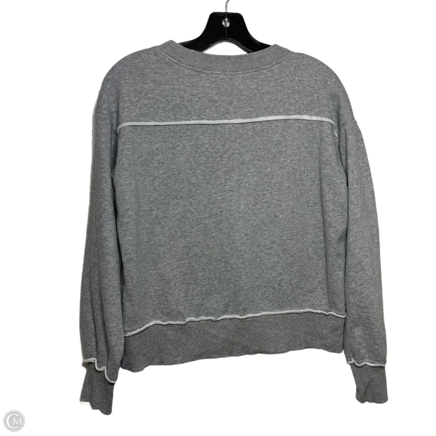 Sweatshirt Crewneck By Evereve In Grey, Size: Xs
