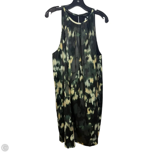 Dress Casual Short By Banana Republic In Black & Yellow, Size: Xl