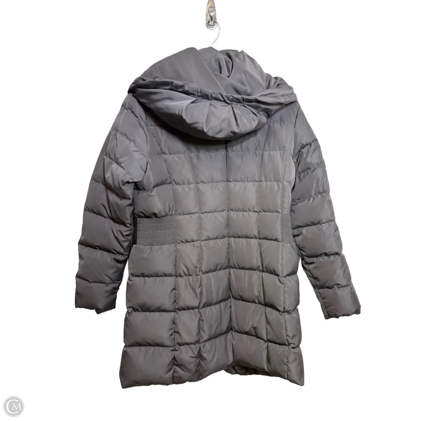 Coat Puffer & Quilted By Cole-haan In Taupe, Size: L