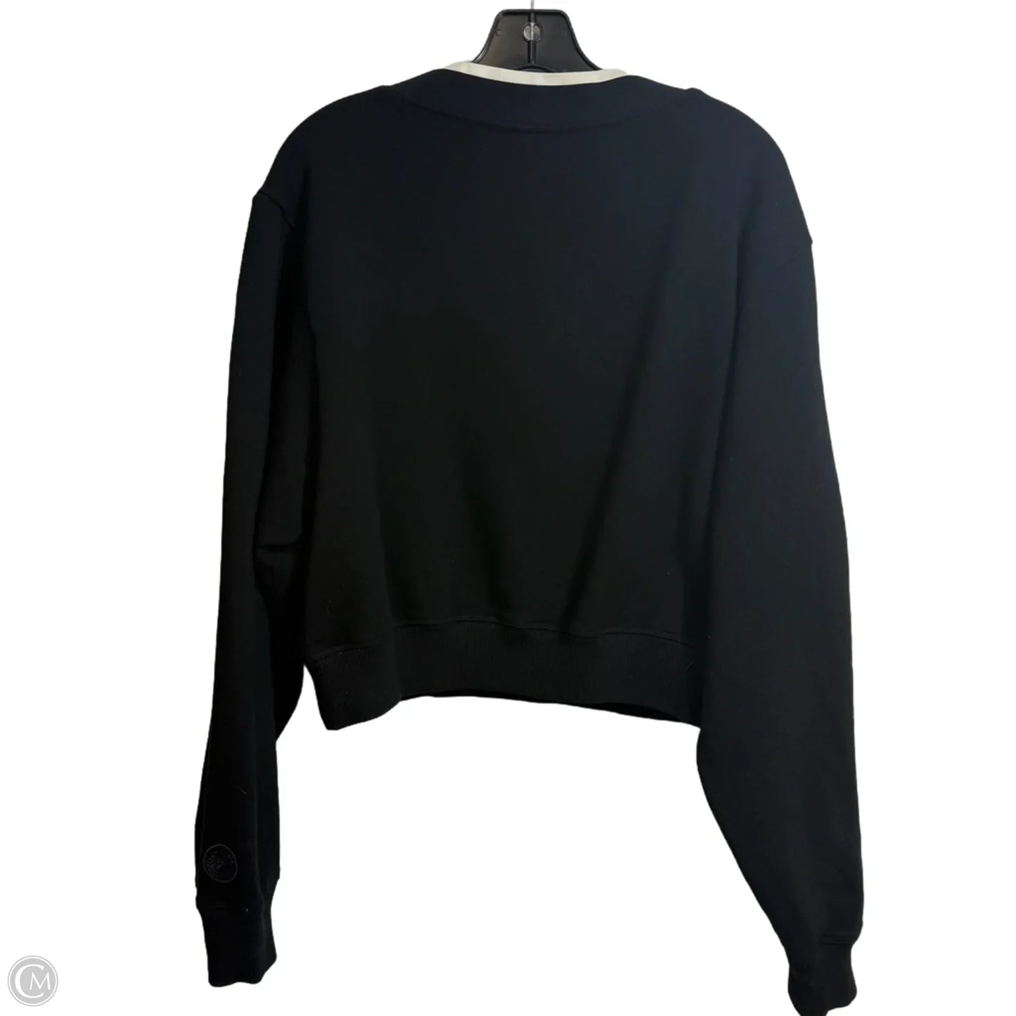 Sweatshirt Crewneck By Pink In Black, Size: L