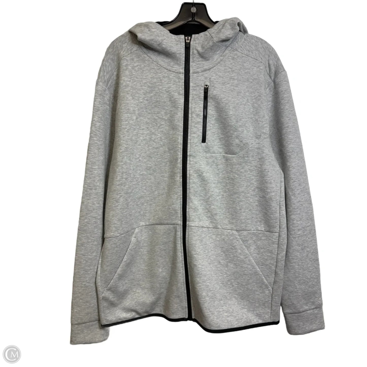 Sweatshirt Hoodie By Dsg Outerwear In Grey, Size: L