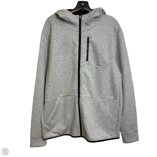 Sweatshirt Hoodie By Dsg Outerwear In Grey, Size: L