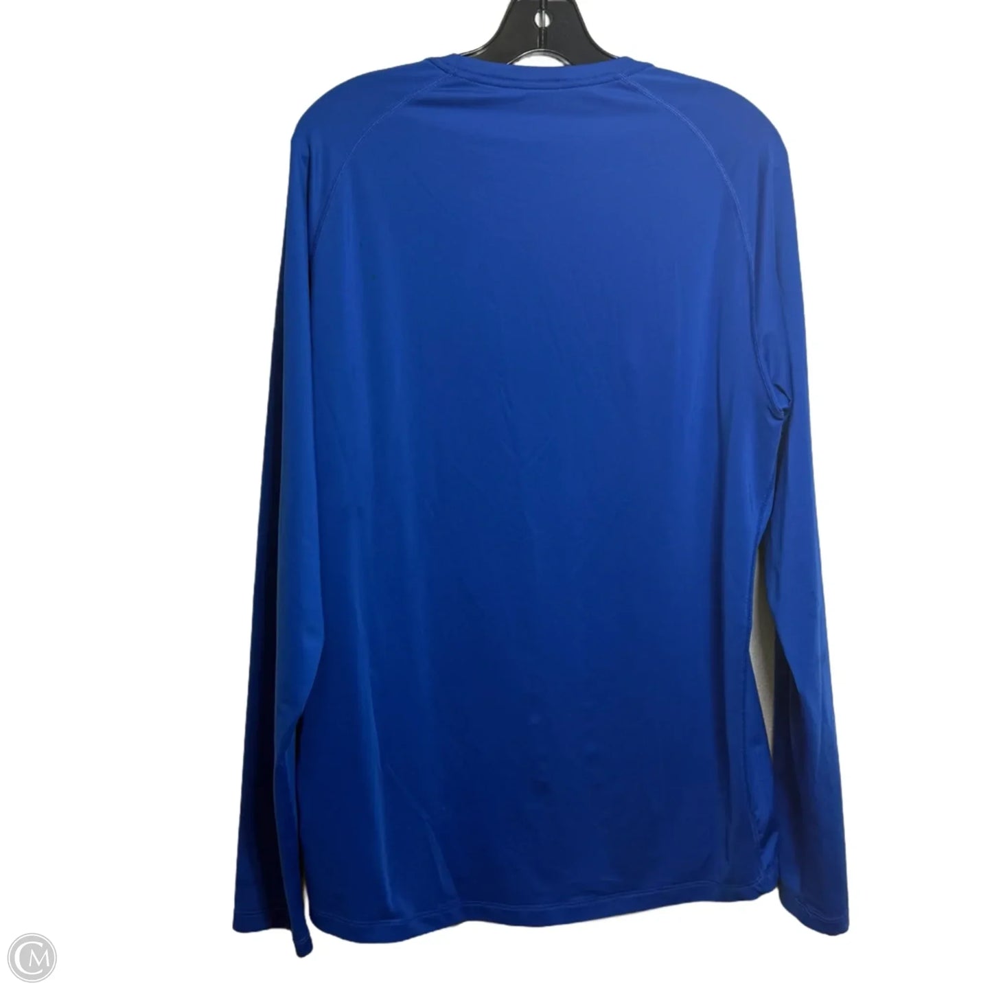 Athletic Top Long Sleeve Crewneck By Nike Apparel In Blue, Size: Xl