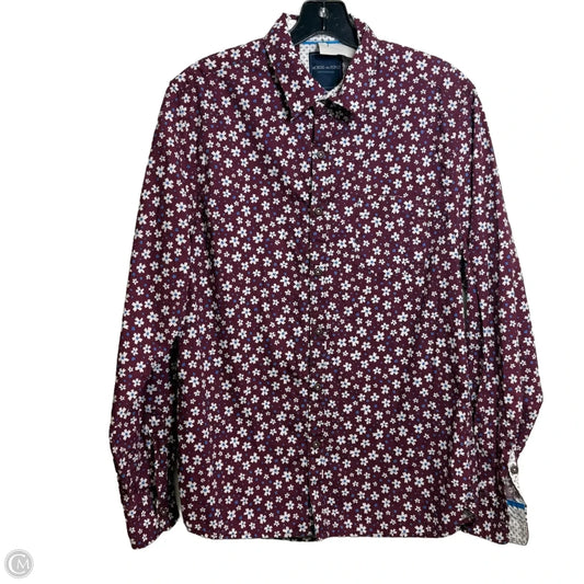 Top Long Sleeve By Clothes Mentor In Red, Size: M