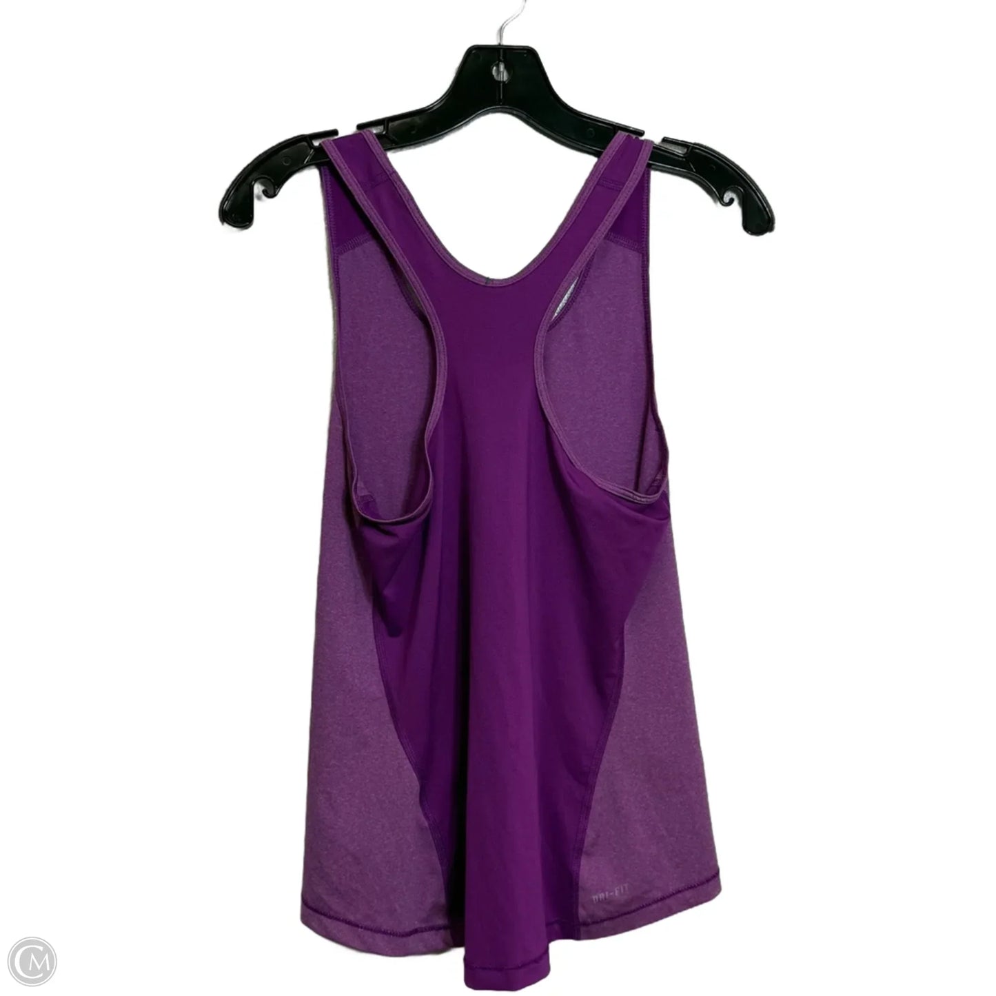Athletic Tank Top By Nike Apparel In Purple, Size: M