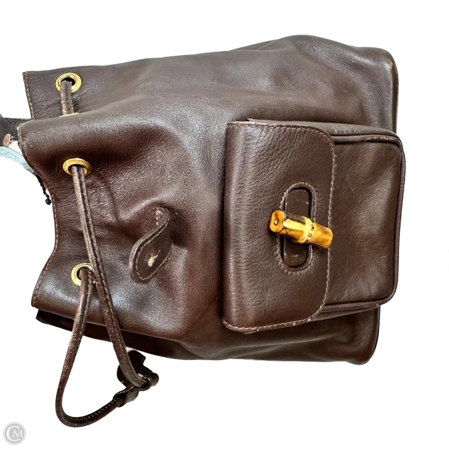 Backpack Luxury Designer By Gucci, Size: Small