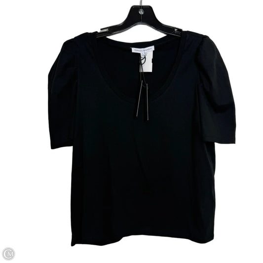 Top Short Sleeve Designer By Rebecca Minkoff In Black, Size: L