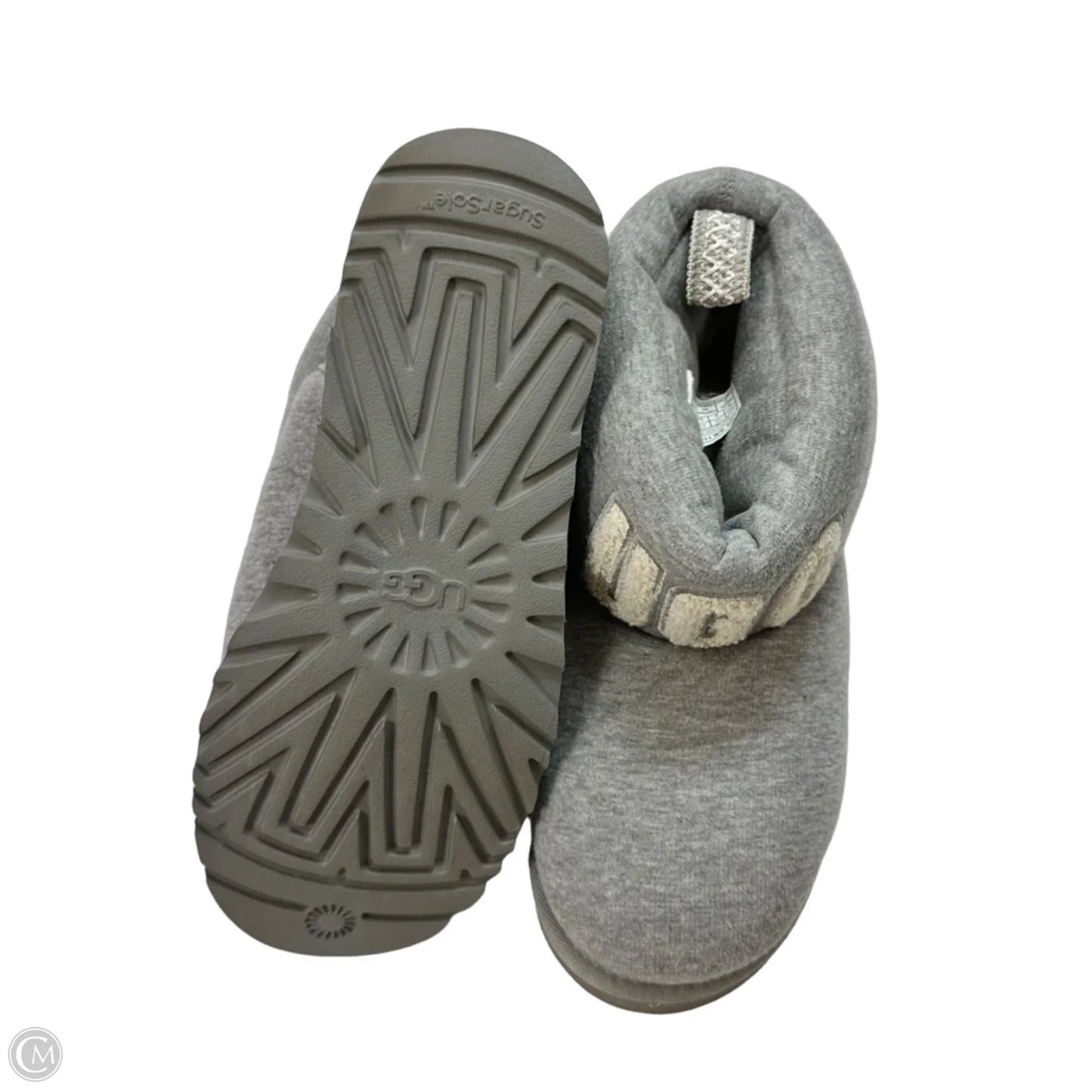 Boots Designer By Ugg In Grey, Size: 8