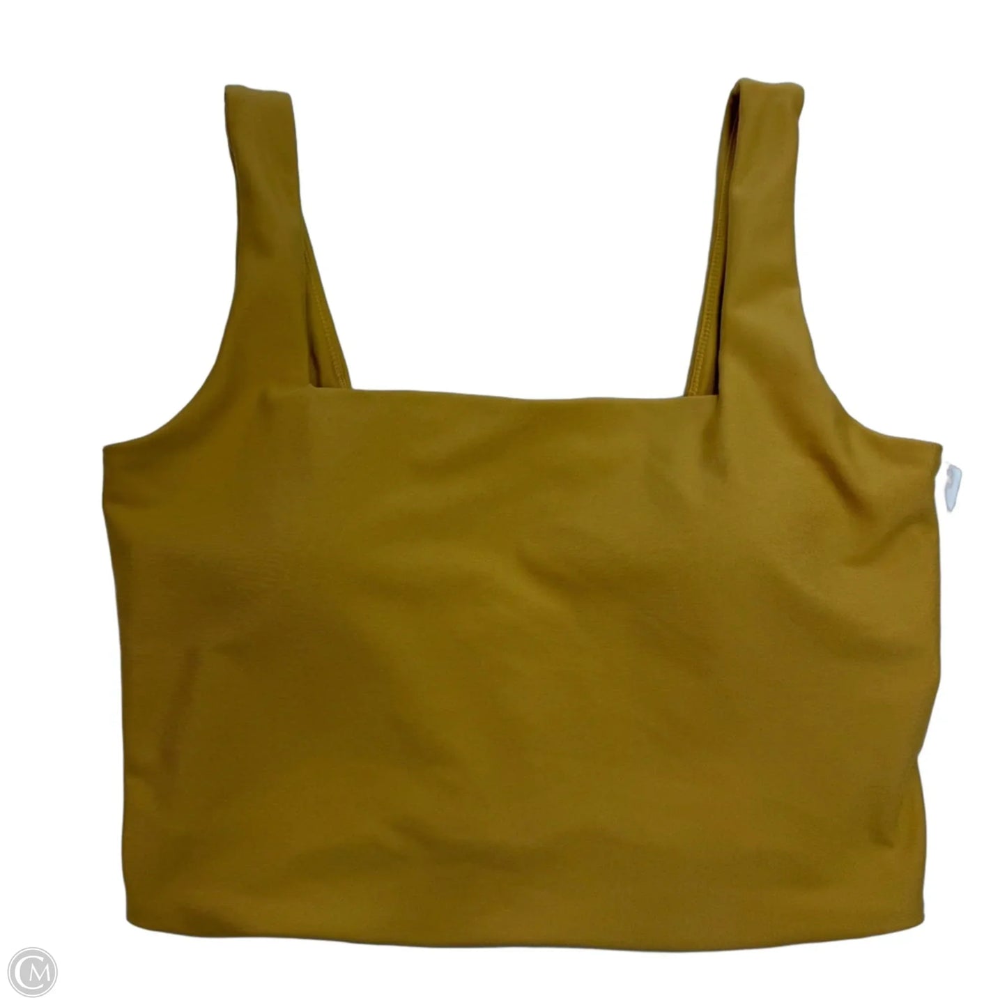 Athletic Bra By Ypb In Yellow, Size: L