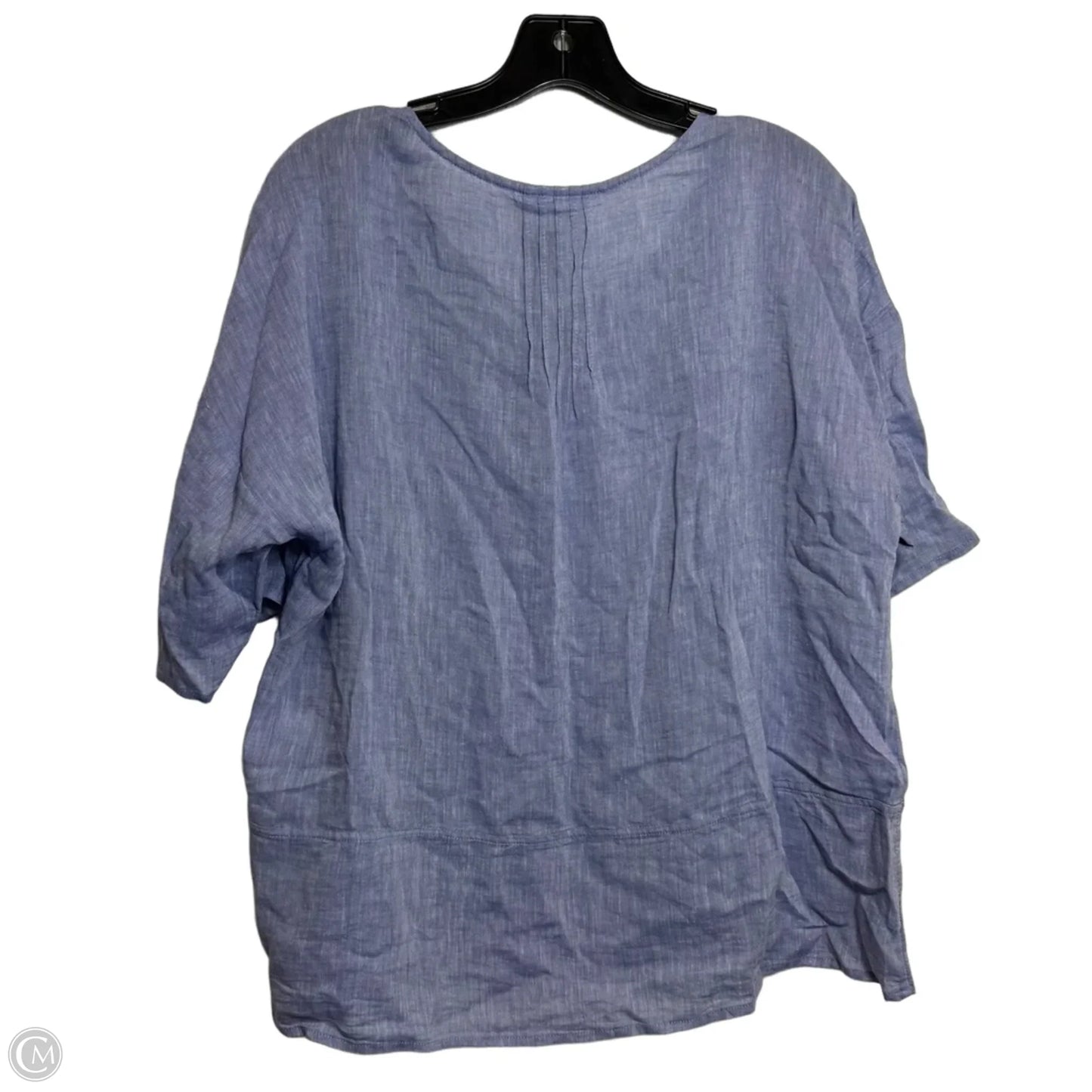 Top Short Sleeve By J. Jill In Blue, Size: M