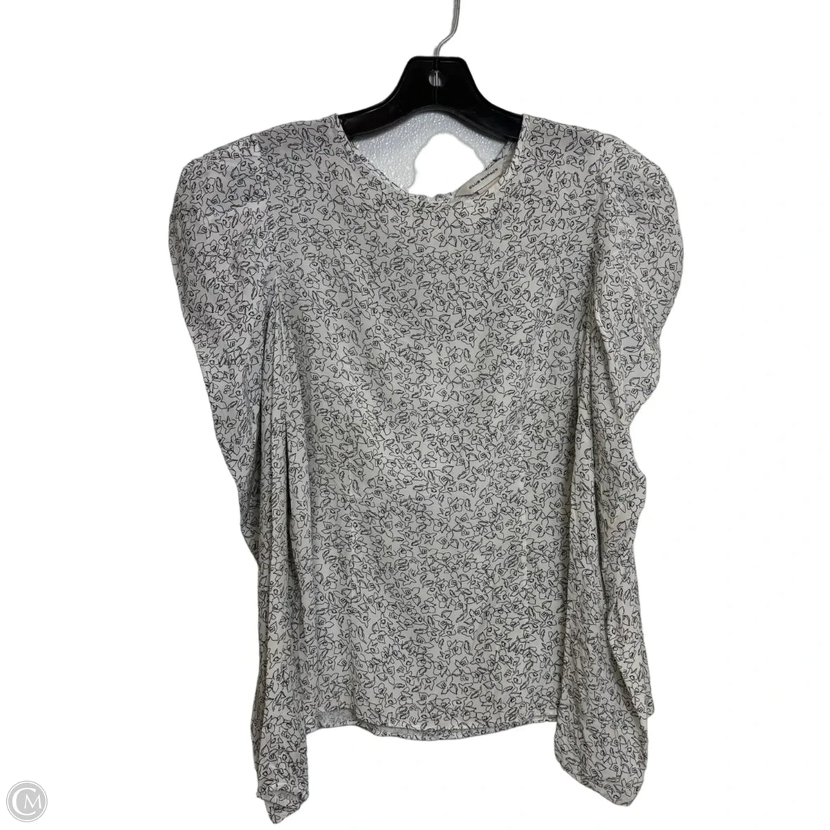 Top Long Sleeve By Club Monaco In White, Size: S