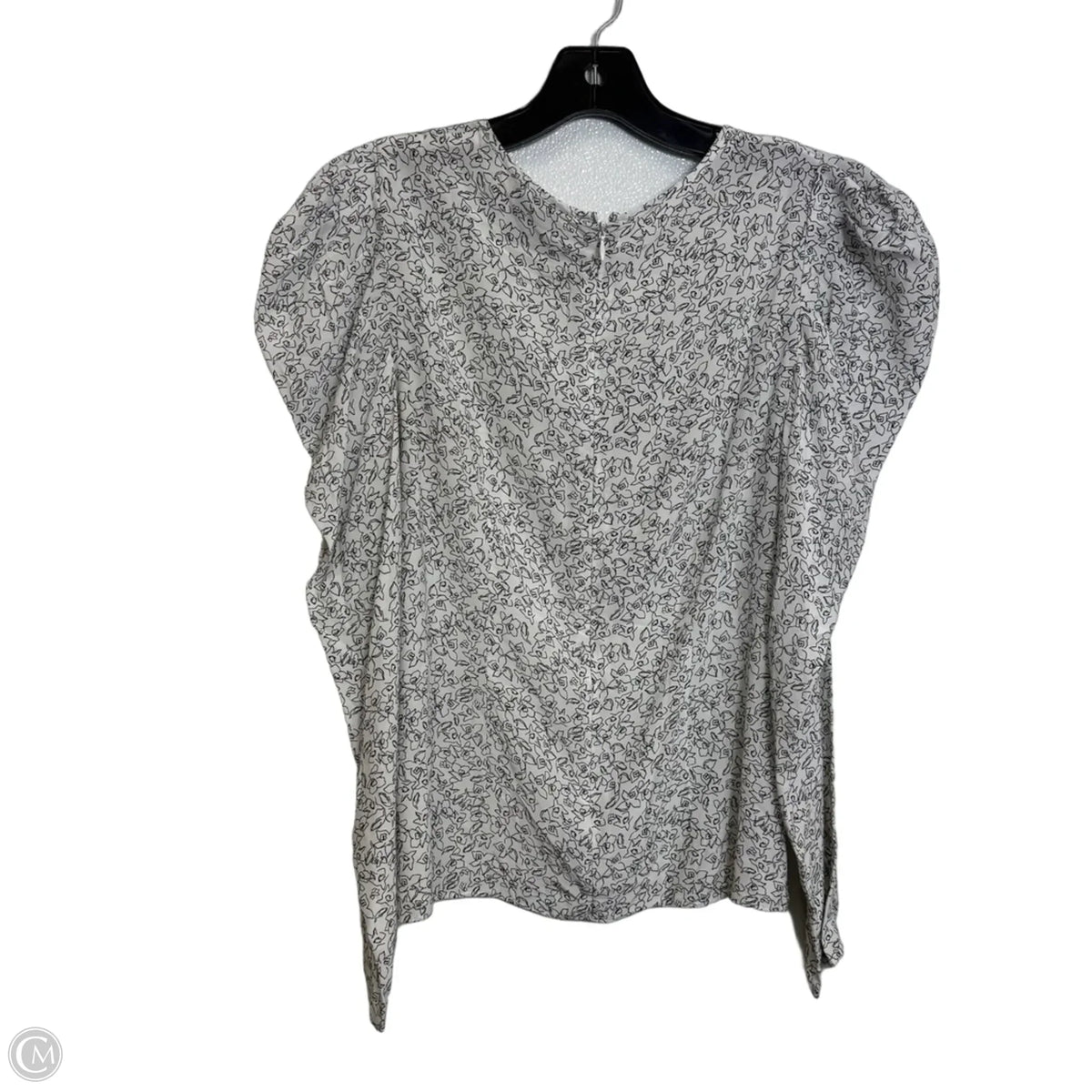 Top Long Sleeve By Club Monaco In White, Size: S