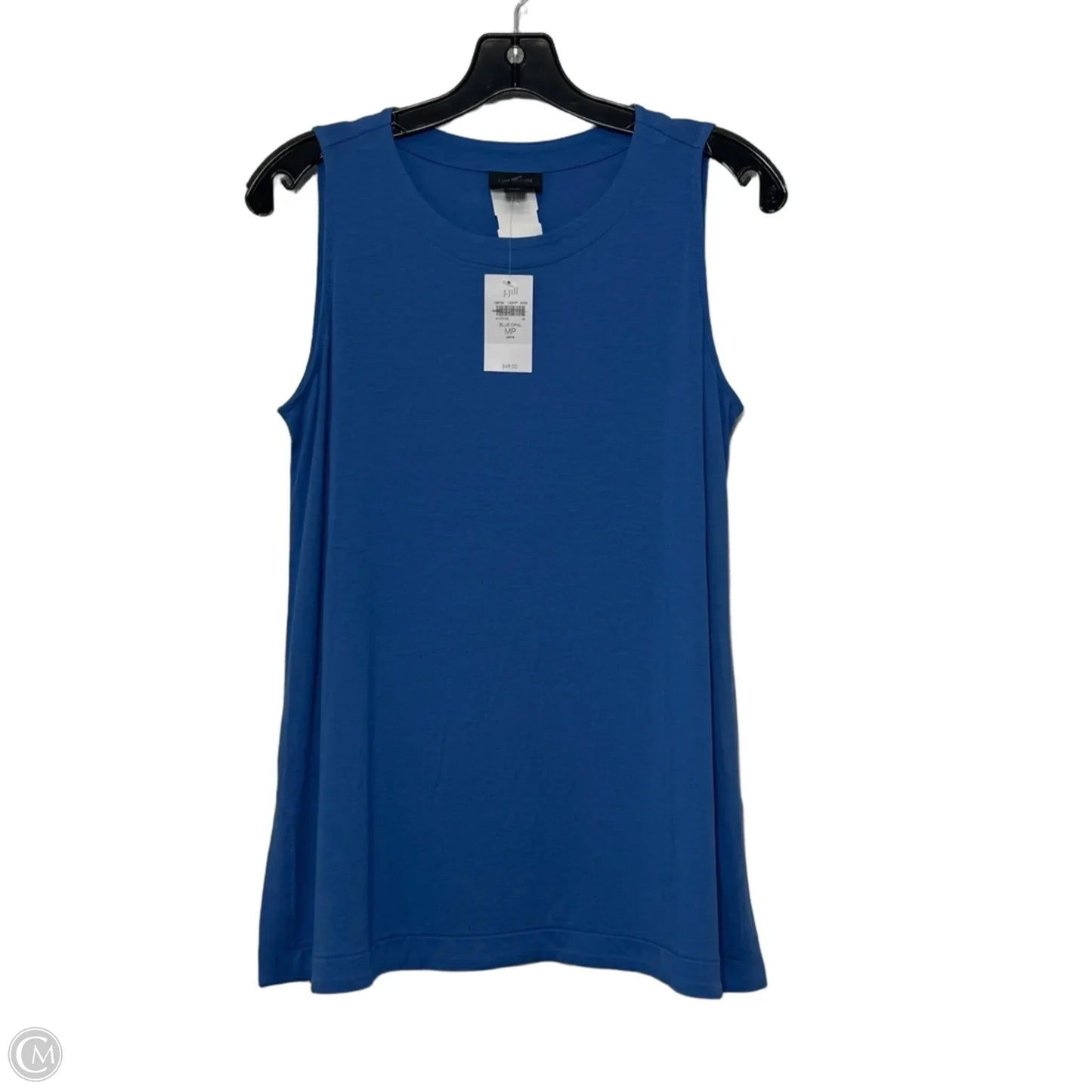 Top Sleeveless By J. Jill In Blue, Size: M