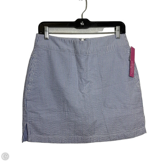 Skort By Vineyard Vines In Blue & White, Size: S