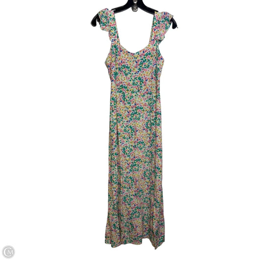 Dress Casual Maxi By Loft In Multi-colored, Size: Xs