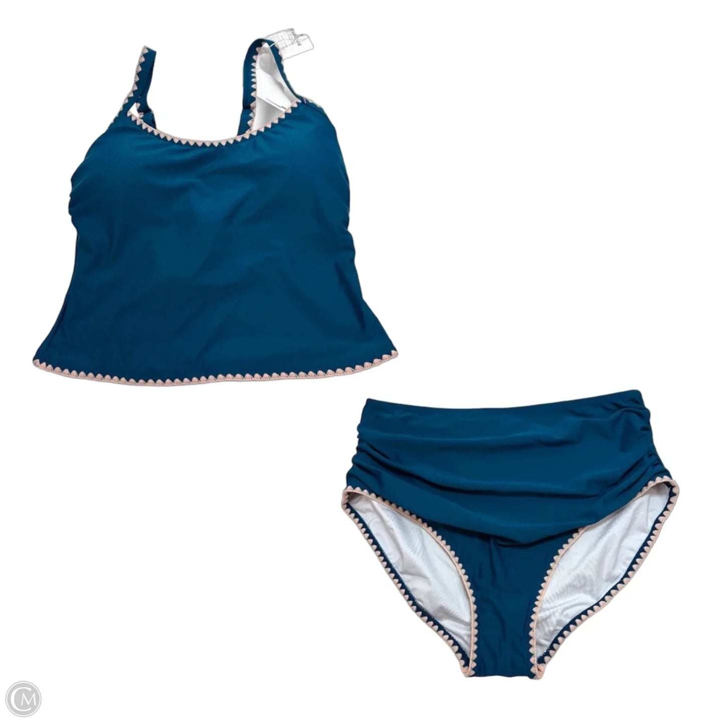 Swimsuit 2pc By Clothes Mentor In Teal, Size: M