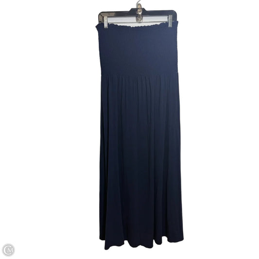 Dress Casual Maxi By Loft In Navy, Size: S