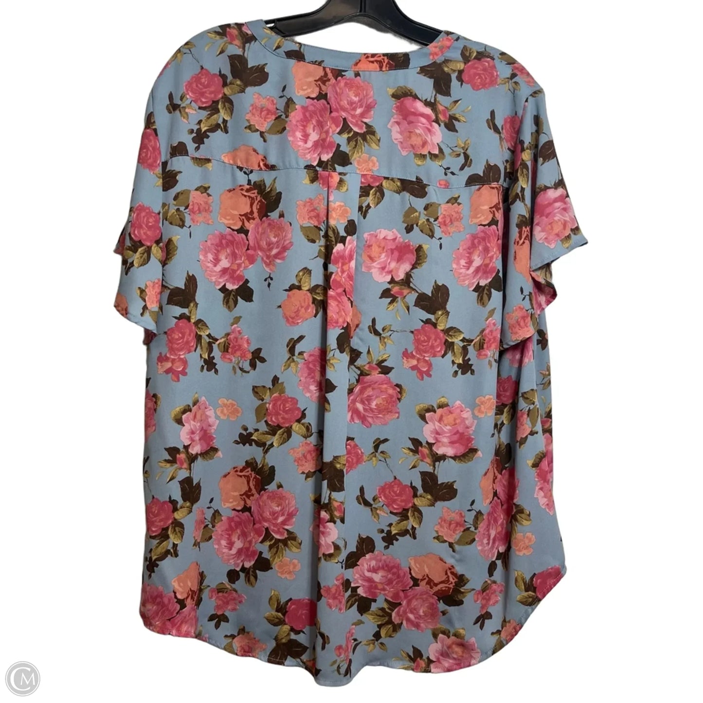 Top Short Sleeve By Torrid In Floral Print, Size: 2x
