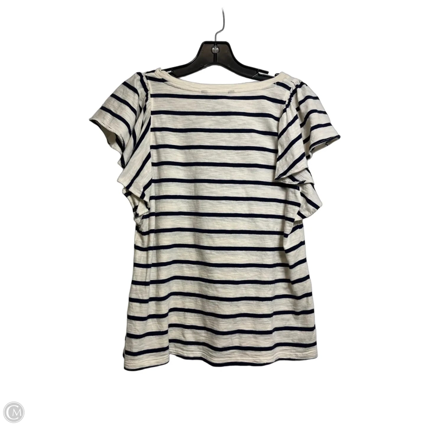 Top Sleeveless By Lauren By Ralph Lauren In Striped Pattern, Size: S