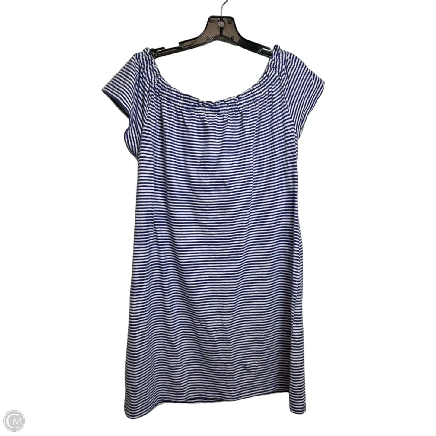 Dress Casual Short By Vineyard Vines In Striped Pattern, Size: M