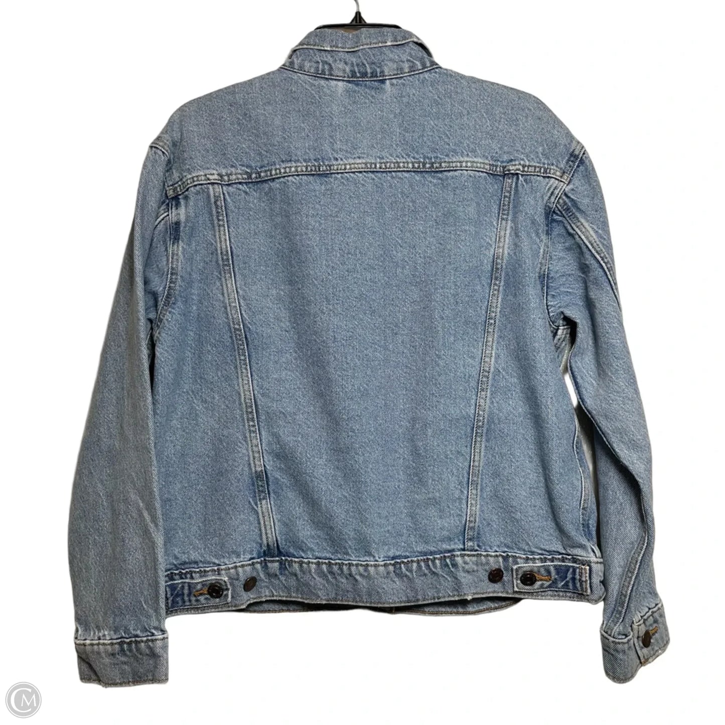 Jacket Denim By Levis In Blue Denim, Size: L