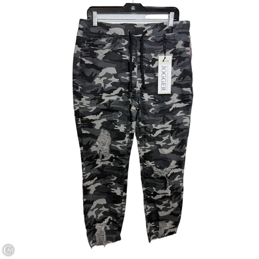 Pants Joggers By Royalty In Camouflage Print, Size: Xl
