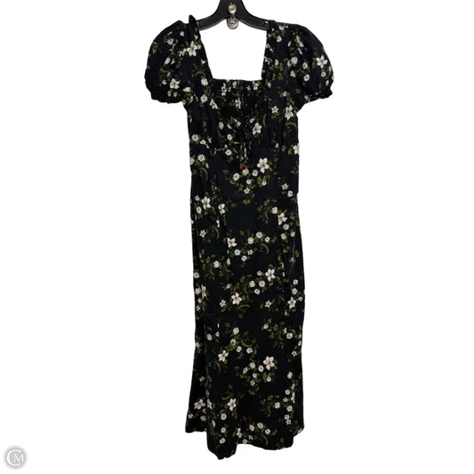 Dress Casual Midi By Maeve In Floral Print, Size: S