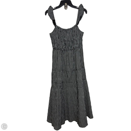 Dress Casual Maxi By Moon River In Checkered Pattern, Size: M