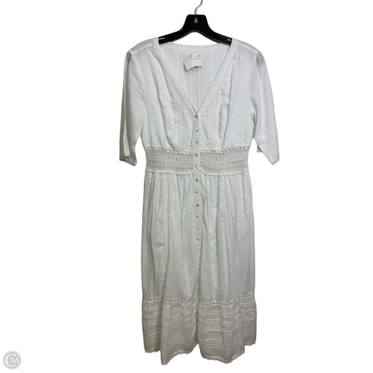 Dress Casual Maxi By Velvet In White, Size: 0