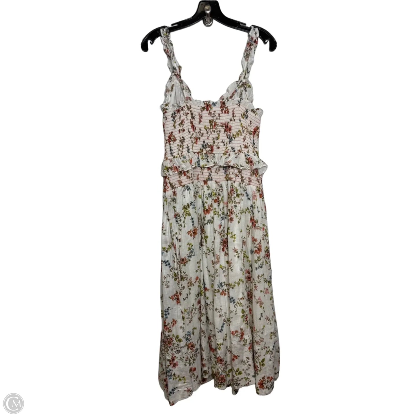 Dress Casual Maxi By Anthropologie In Floral Print, Size: M